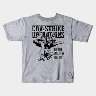 CAV: Strike Operations "I Fight to Win!" Alternate Kids T-Shirt